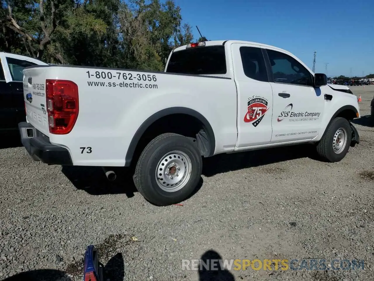 3 fotografías del automóvil dañado 1FTER1EH2KLA95050 FORD RANGER 2019