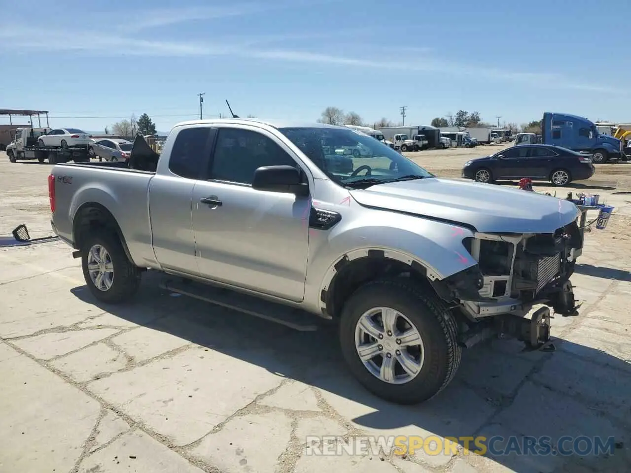 4 fotografías del automóvil dañado 1FTER1EH3KLA64874 FORD RANGER 2019