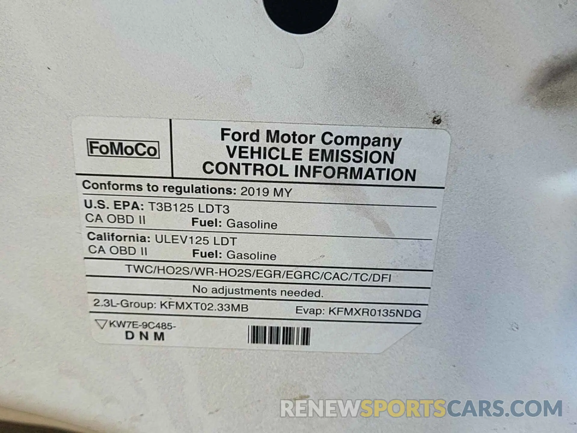 21 fotografías del automóvil dañado 1FTER1EH4KLA06451 FORD RANGER 2019