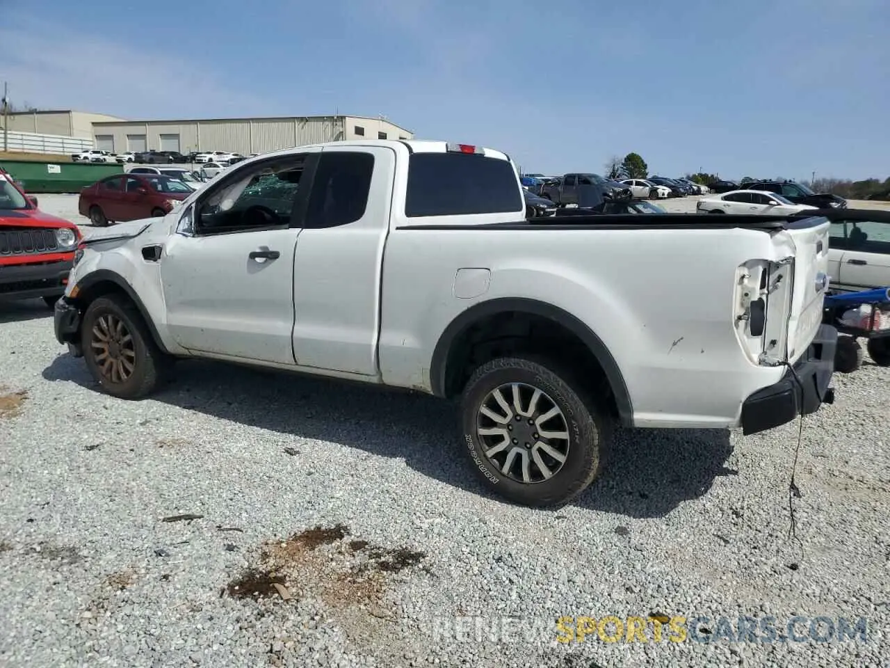 2 fotografías del automóvil dañado 1FTER1EHXKLA06339 FORD RANGER 2019