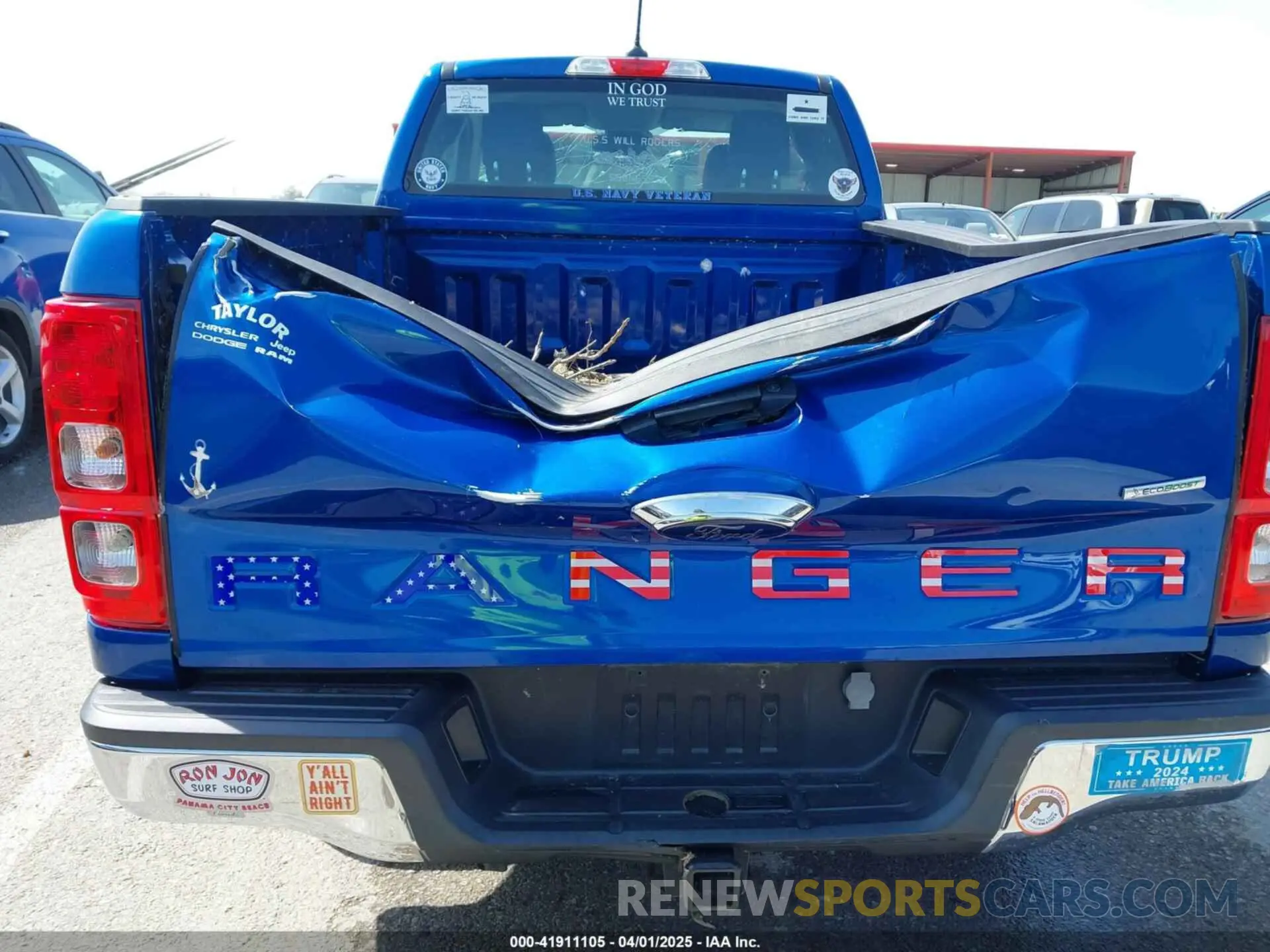 6 fotografías del automóvil dañado 1FTER1FH1KLA86936 FORD RANGER 2019