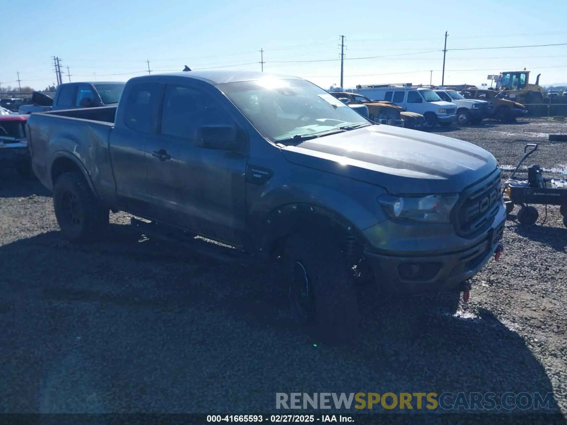 1 fotografías del automóvil dañado 1FTER1FH2KLA87805 FORD RANGER 2019
