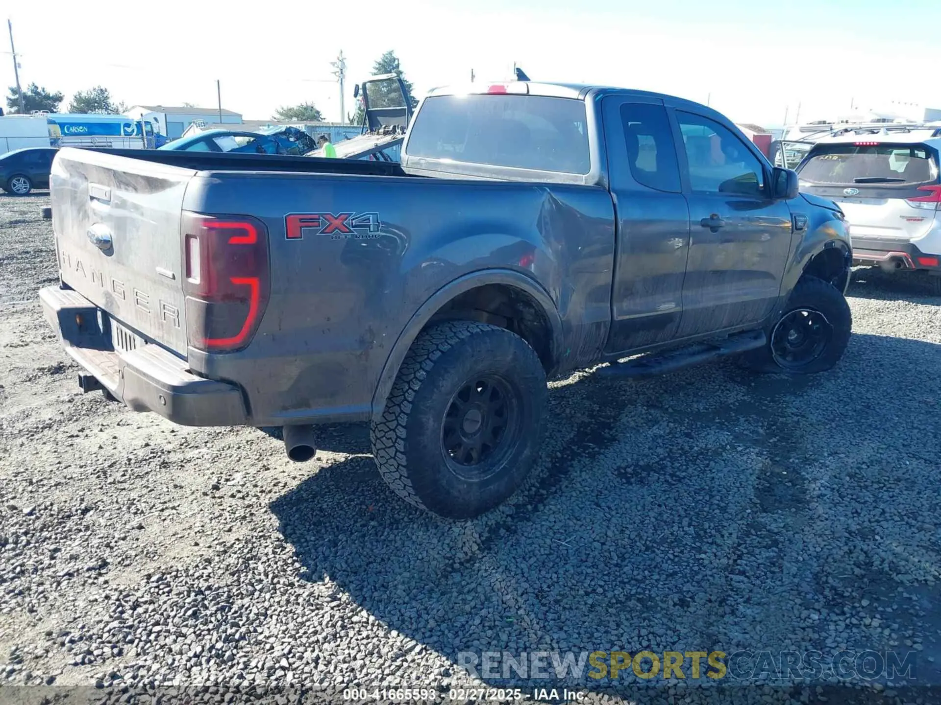 4 fotografías del automóvil dañado 1FTER1FH2KLA87805 FORD RANGER 2019