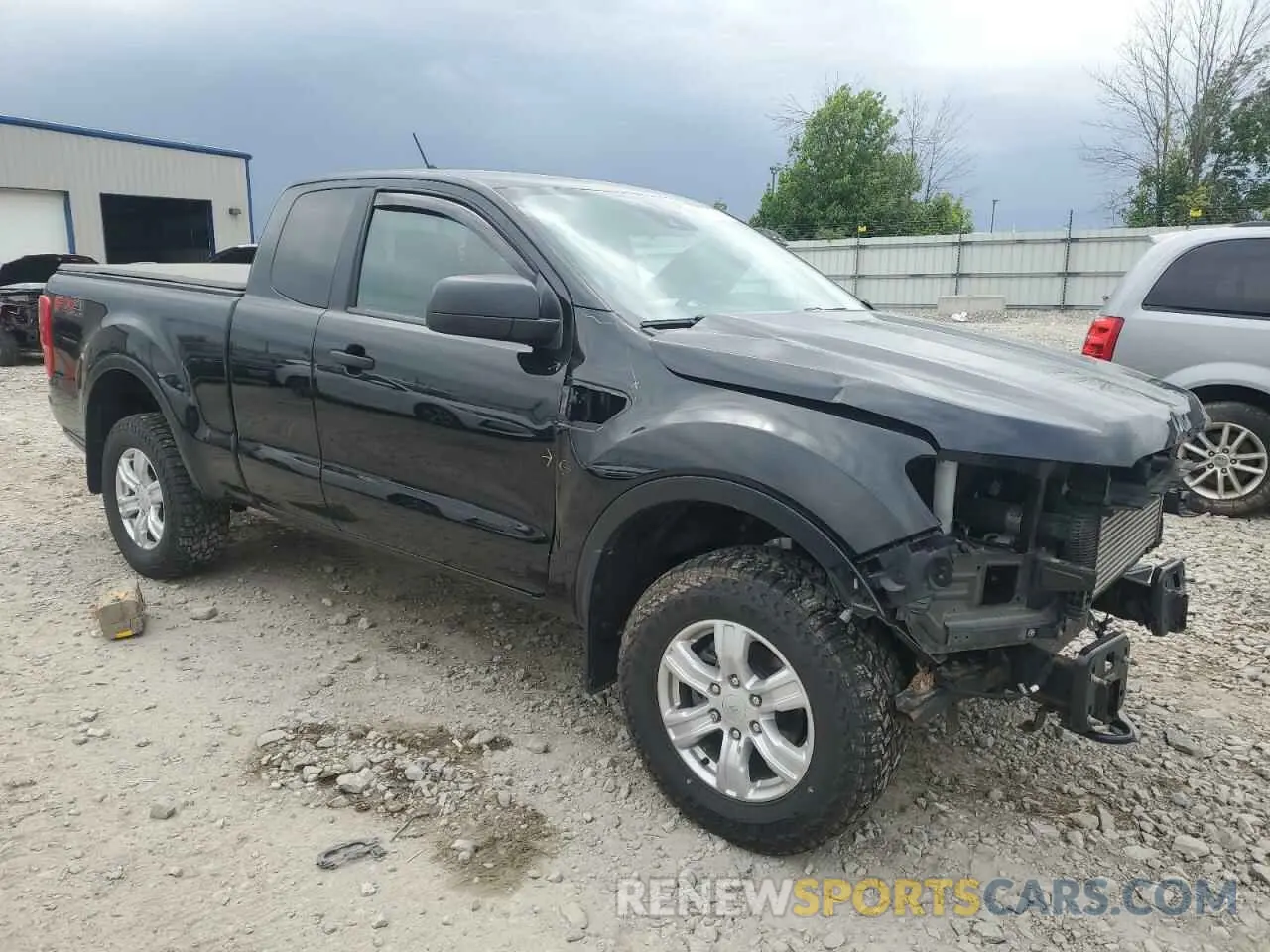4 fotografías del automóvil dañado 1FTER1FH3KLA54117 FORD RANGER 2019