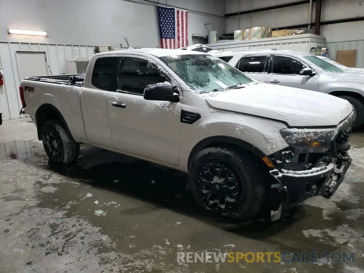 4 fotografías del automóvil dañado 1FTER1FH5KLB21851 FORD RANGER 2019