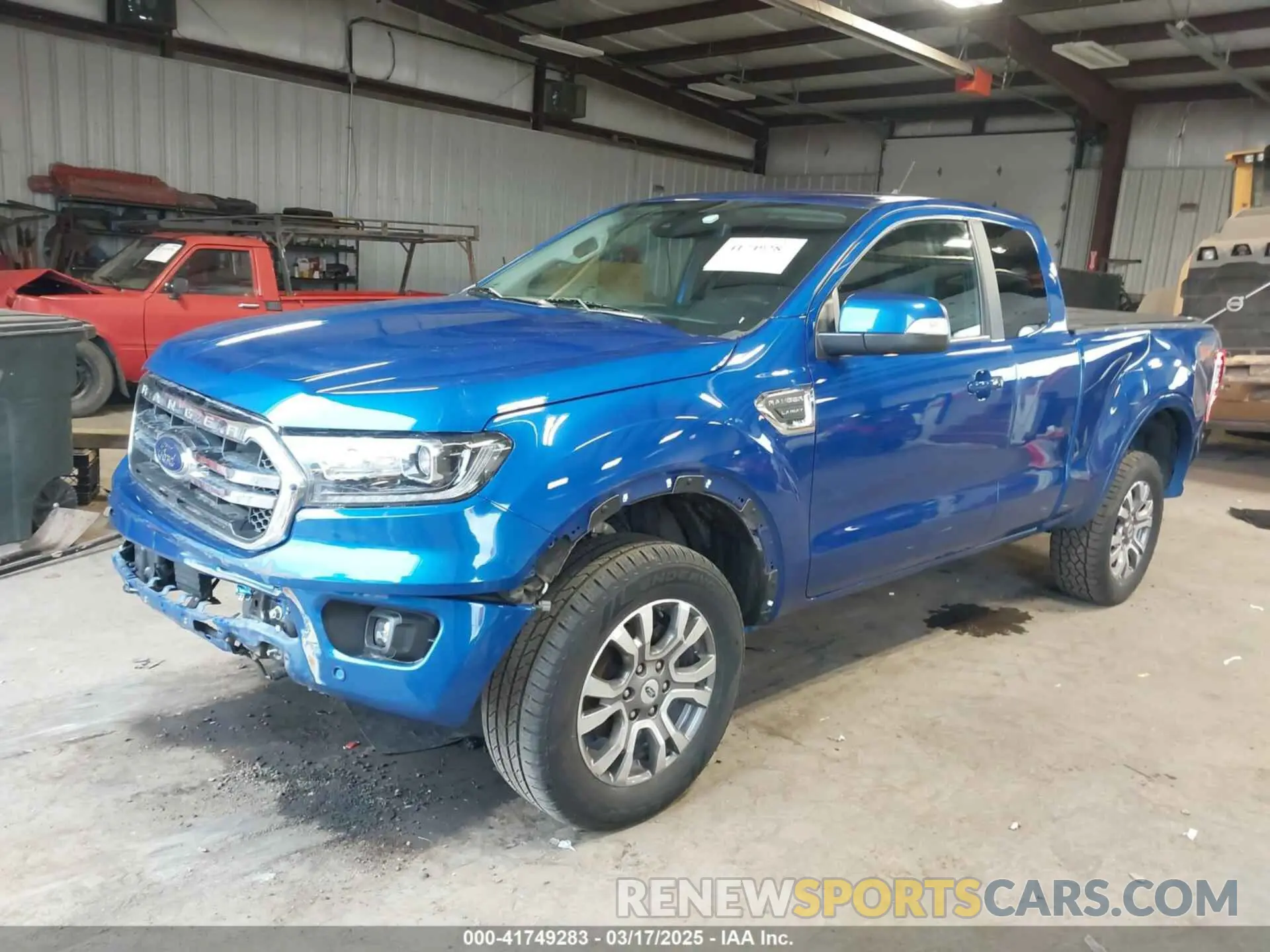 2 fotografías del automóvil dañado 1FTER1FH7KLA19824 FORD RANGER 2019