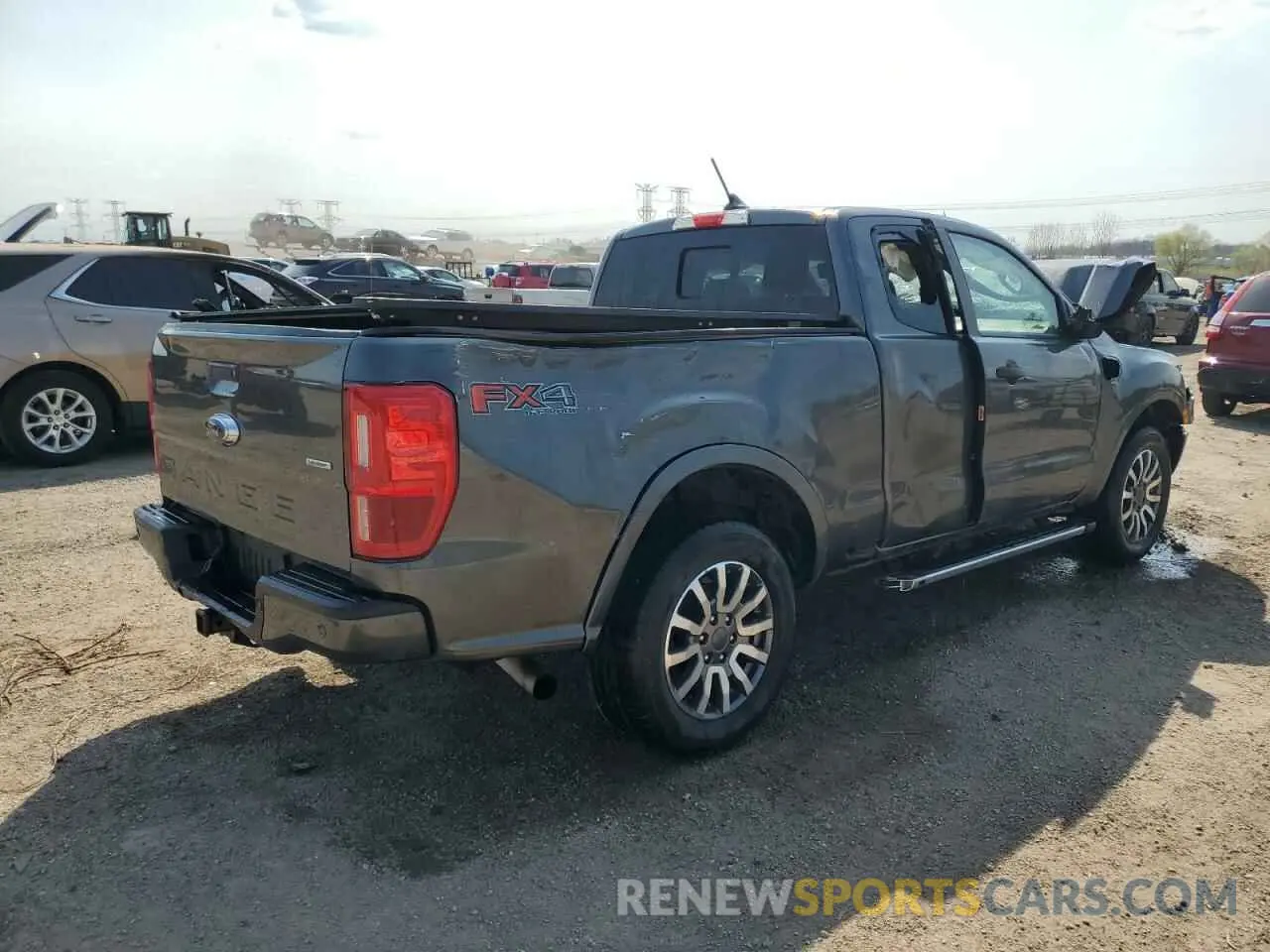 3 fotografías del automóvil dañado 1FTER1FH7KLA44741 FORD RANGER 2019