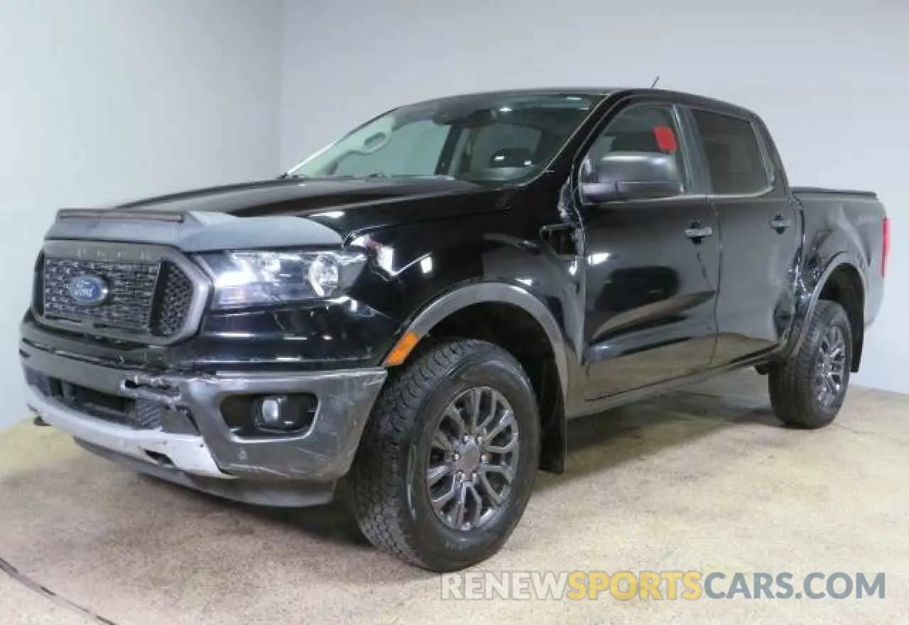 2 fotografías del automóvil dañado 1FTER4EH0KLA18016 FORD RANGER 2019