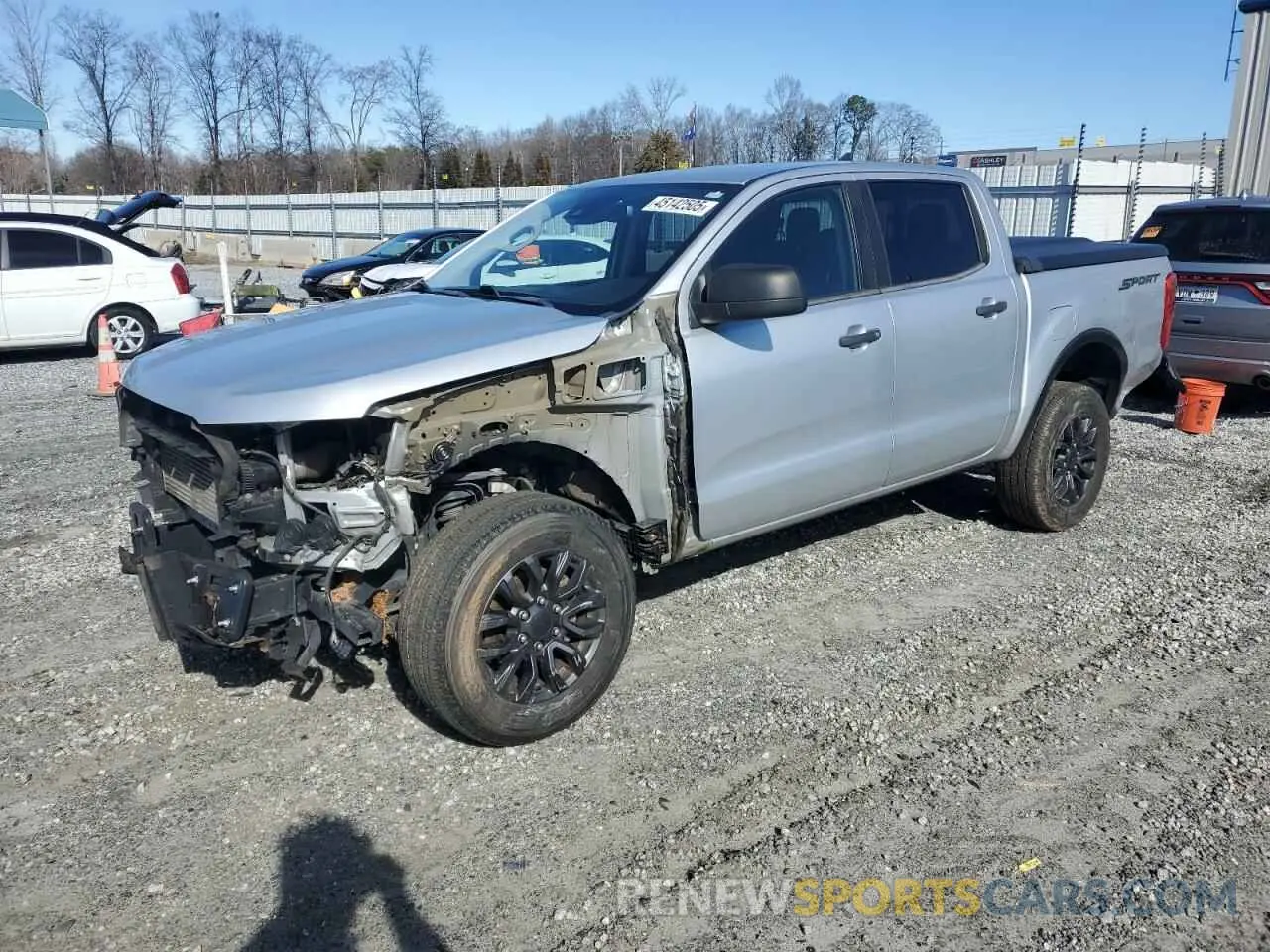 1 fotografías del automóvil dañado 1FTER4EH1KLA79875 FORD RANGER 2019