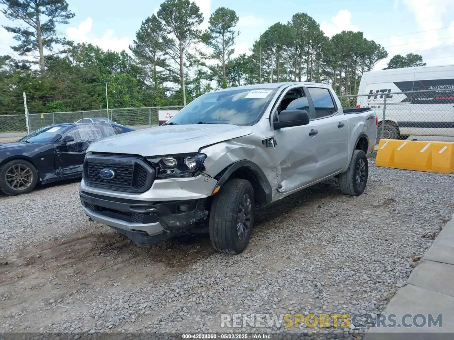 2 fotografías del automóvil dañado 1FTER4EH2KLB10888 FORD RANGER 2019