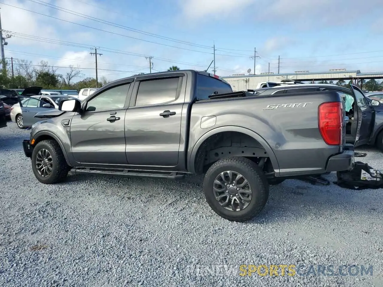 2 fotografías del automóvil dañado 1FTER4EH2KLB19526 FORD RANGER 2019