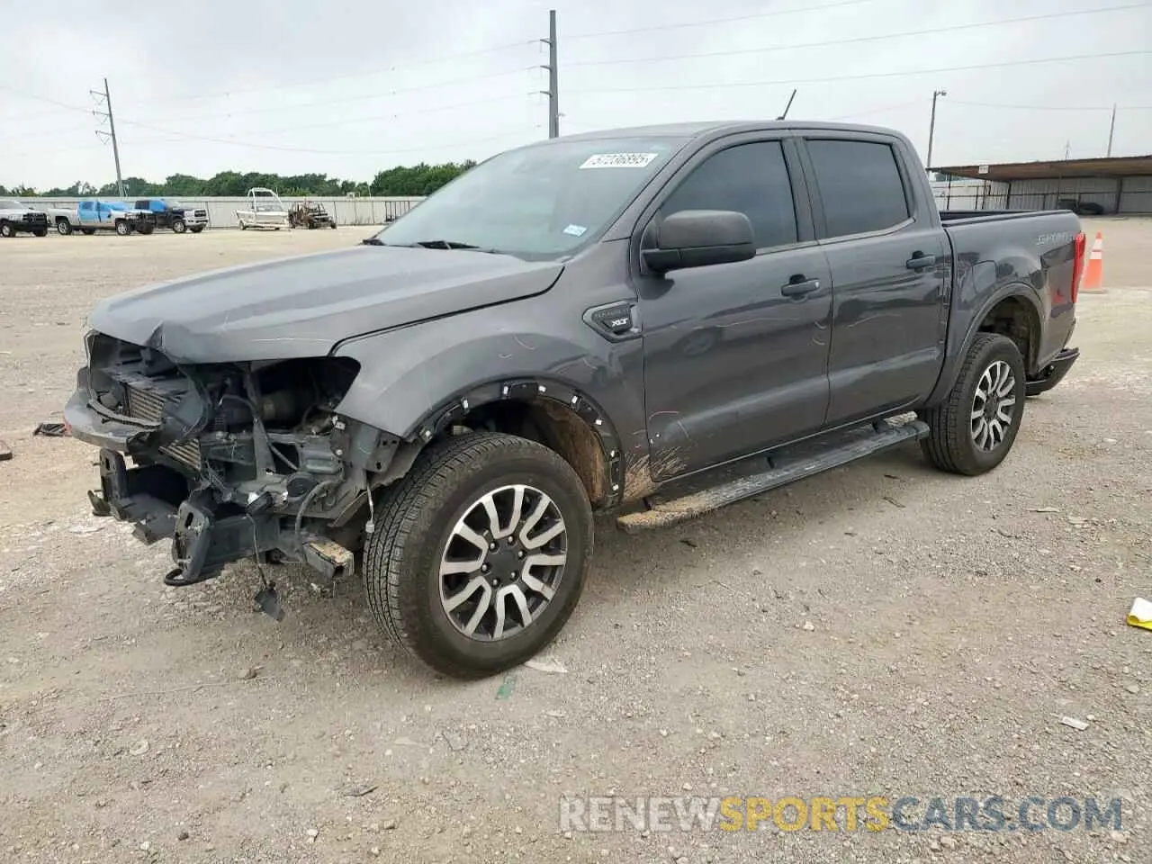 1 fotografías del automóvil dañado 1FTER4EH3KLB07868 FORD RANGER 2019