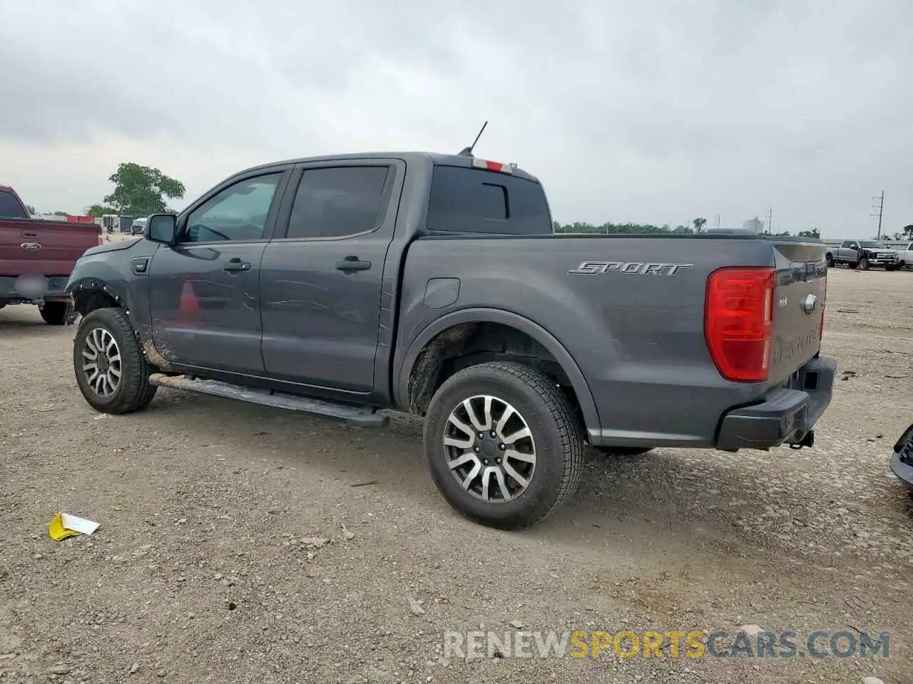 2 fotografías del automóvil dañado 1FTER4EH3KLB07868 FORD RANGER 2019