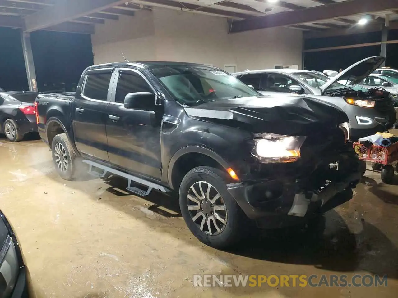 4 fotografías del automóvil dañado 1FTER4EH4KLB11010 FORD RANGER 2019