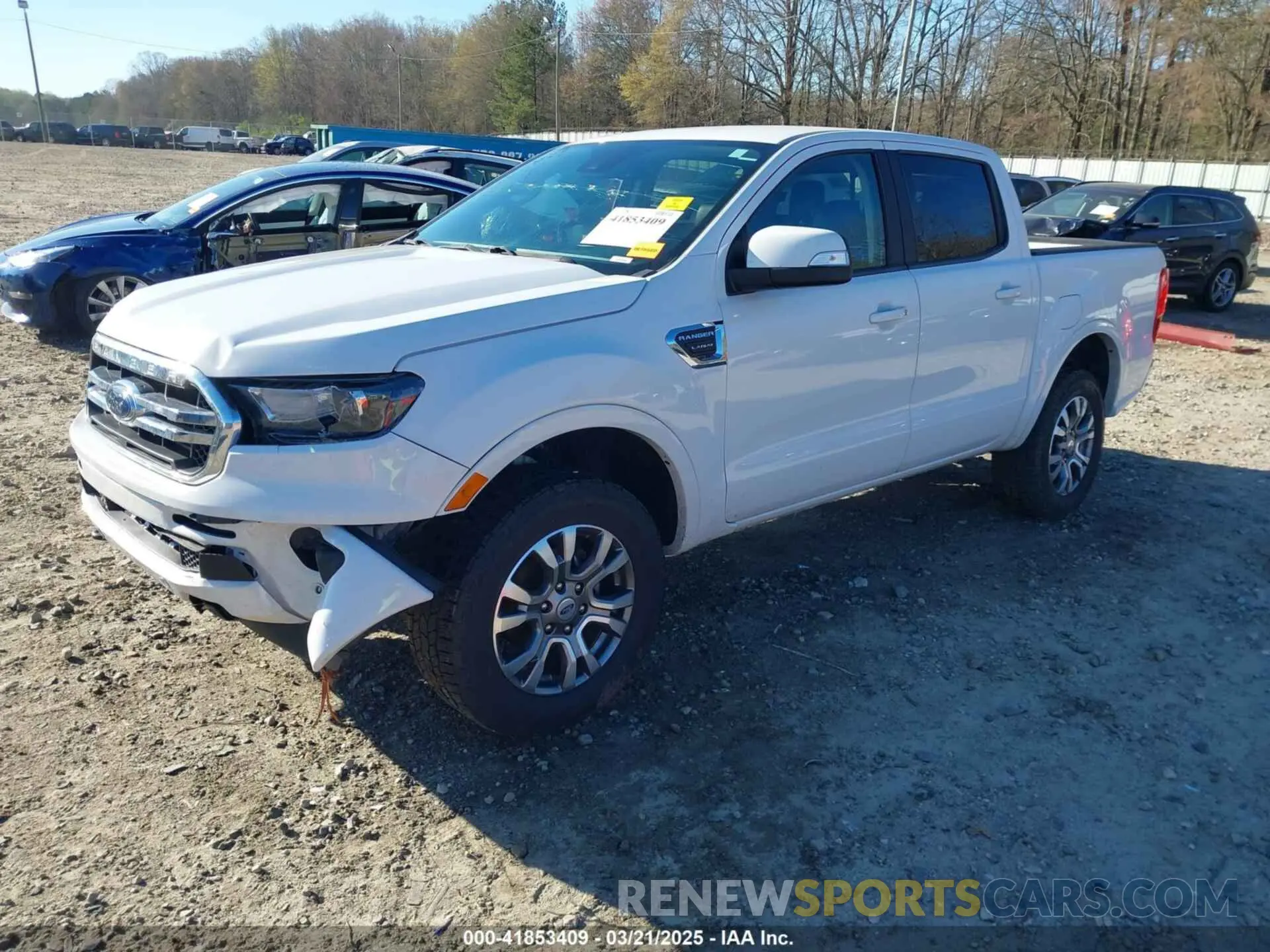 2 fotografías del automóvil dañado 1FTER4EH5KLA18447 FORD RANGER 2019