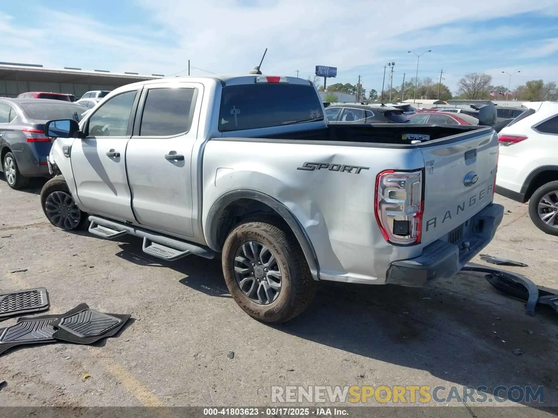 3 fotografías del automóvil dañado 1FTER4EH6KLA22832 FORD RANGER 2019