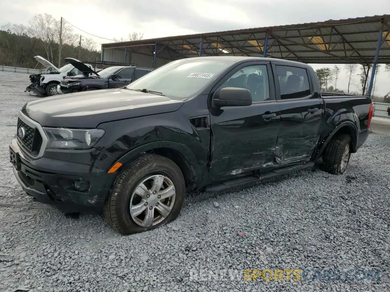 1 fotografías del automóvil dañado 1FTER4EH6KLB09081 FORD RANGER 2019