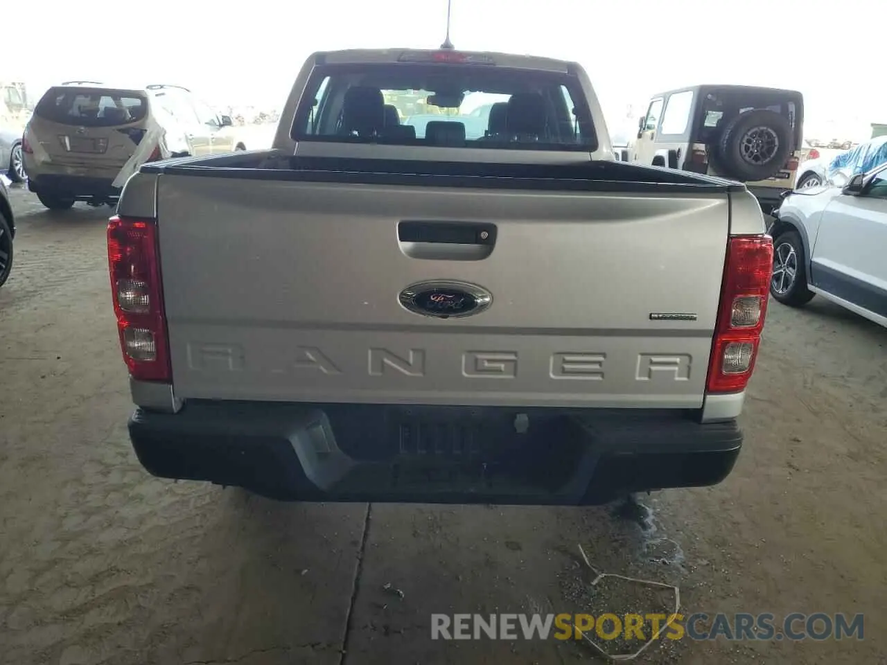 6 fotografías del automóvil dañado 1FTER4EH8KLA38756 FORD RANGER 2019