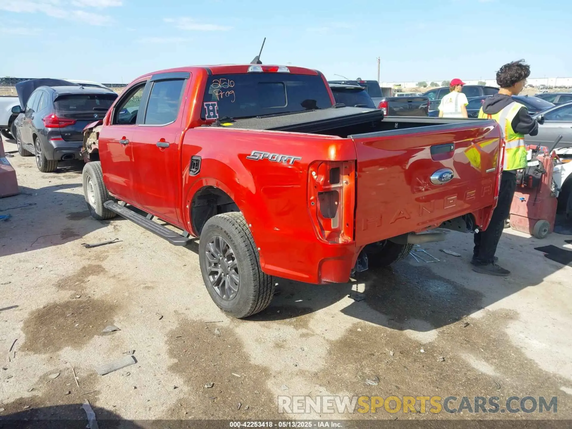 3 fotografías del automóvil dañado 1FTER4EH8KLB07963 FORD RANGER 2019