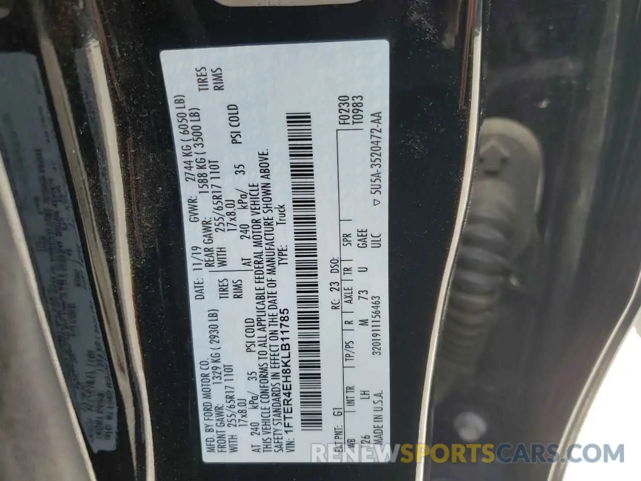 13 fotografías del automóvil dañado 1FTER4EH8KLB11785 FORD RANGER 2019