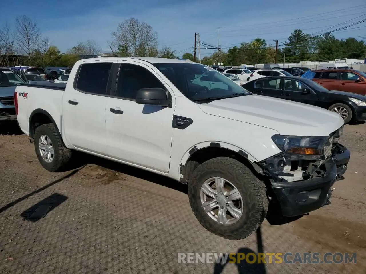 4 fotografías del automóvil dañado 1FTER4FH0KLA83334 FORD RANGER 2019