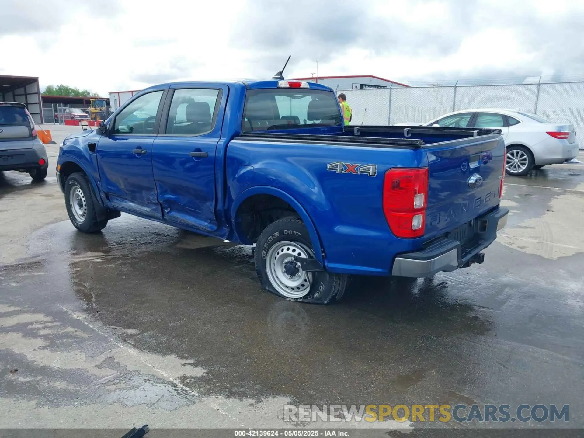 3 fotografías del automóvil dañado 1FTER4FH0KLB20351 FORD RANGER 2019