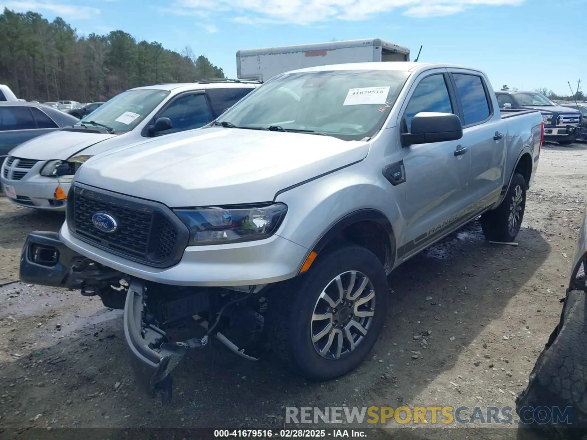 2 fotografías del automóvil dañado 1FTER4FH3KLA66026 FORD RANGER 2019