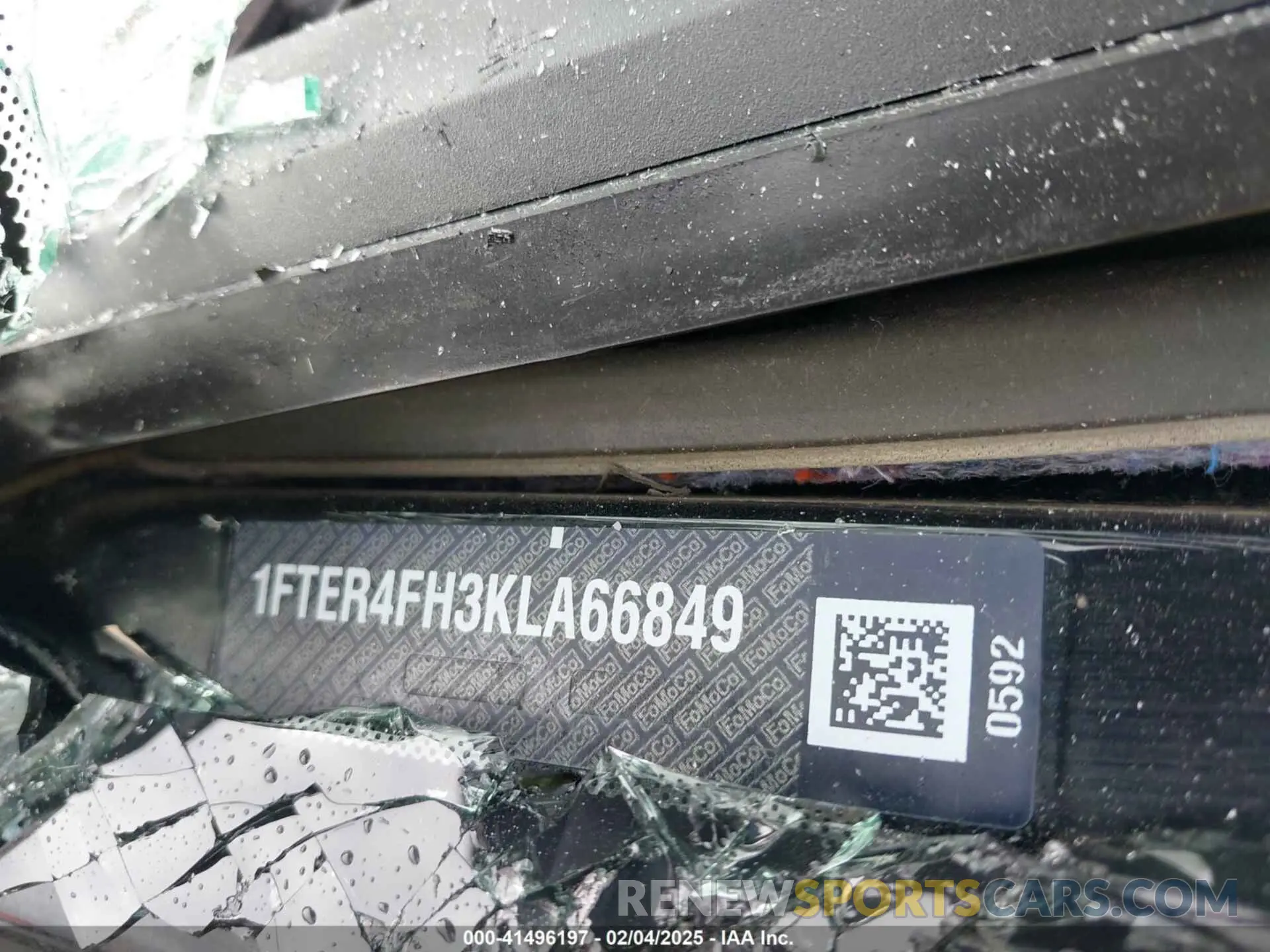 15 fotografías del automóvil dañado 1FTER4FH3KLA66849 FORD RANGER 2019