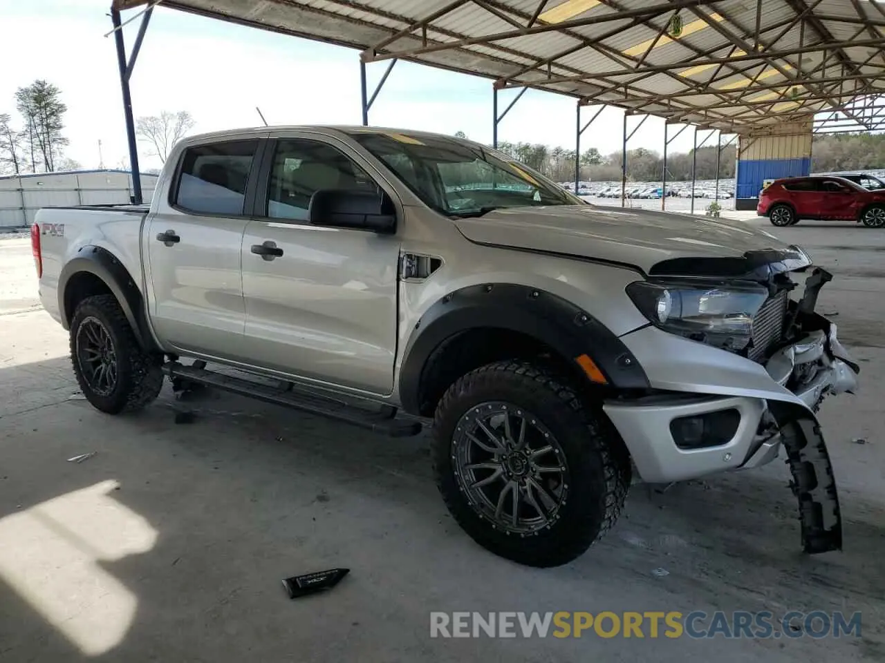 4 fotografías del automóvil dañado 1FTER4FH5KLA29401 FORD RANGER 2019