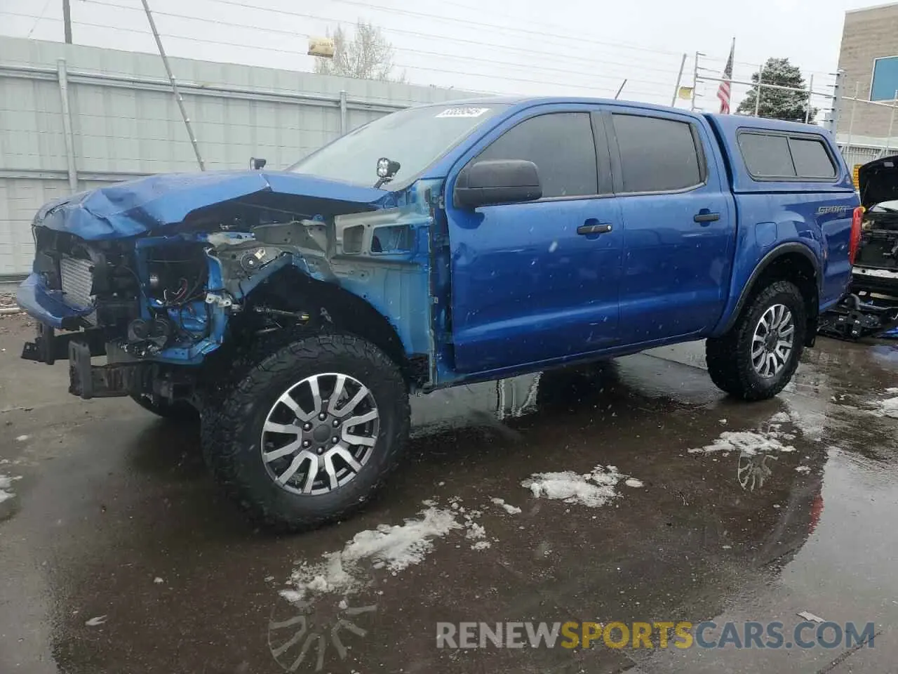 1 fotografías del automóvil dañado 1FTER4FH6KLA55523 FORD RANGER 2019