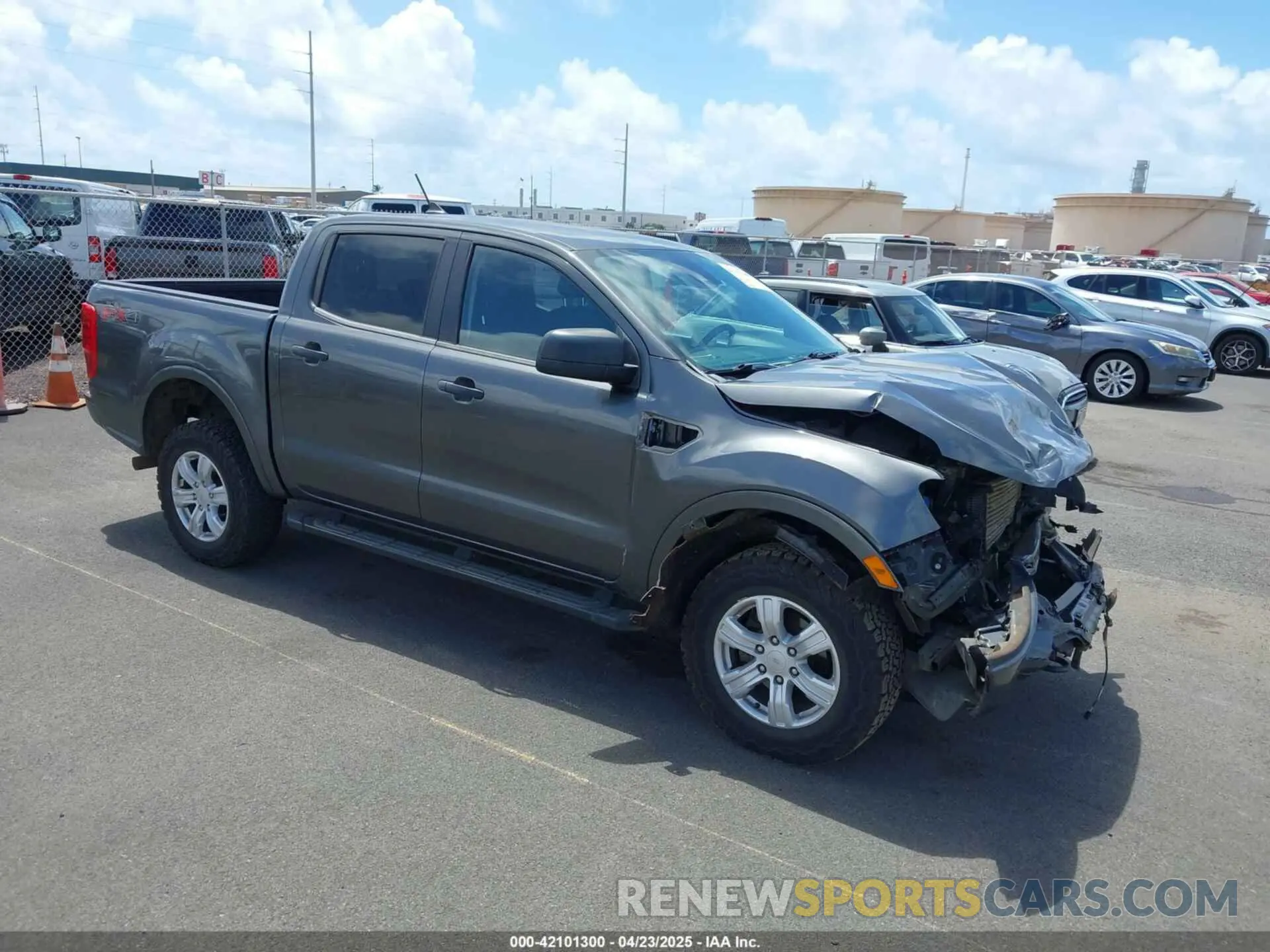 1 fotografías del automóvil dañado 1FTER4FH6KLA56851 FORD RANGER 2019