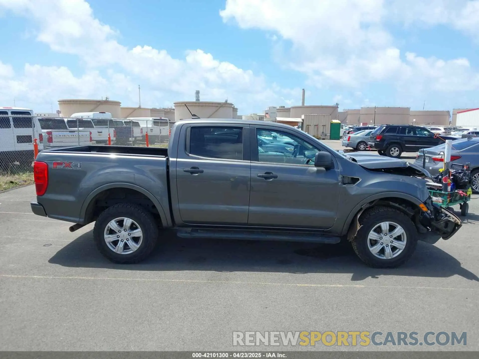 14 fotografías del automóvil dañado 1FTER4FH6KLA56851 FORD RANGER 2019