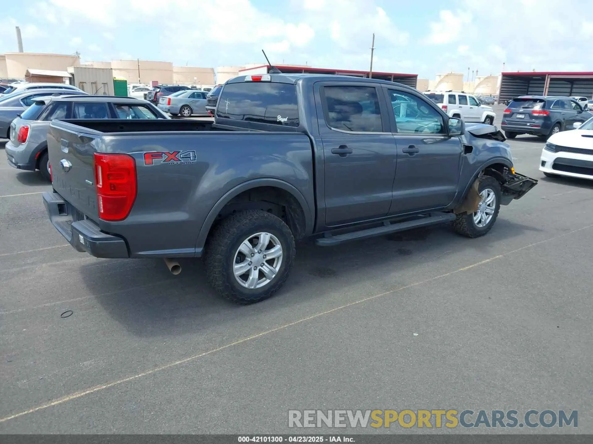 4 fotografías del automóvil dañado 1FTER4FH6KLA56851 FORD RANGER 2019
