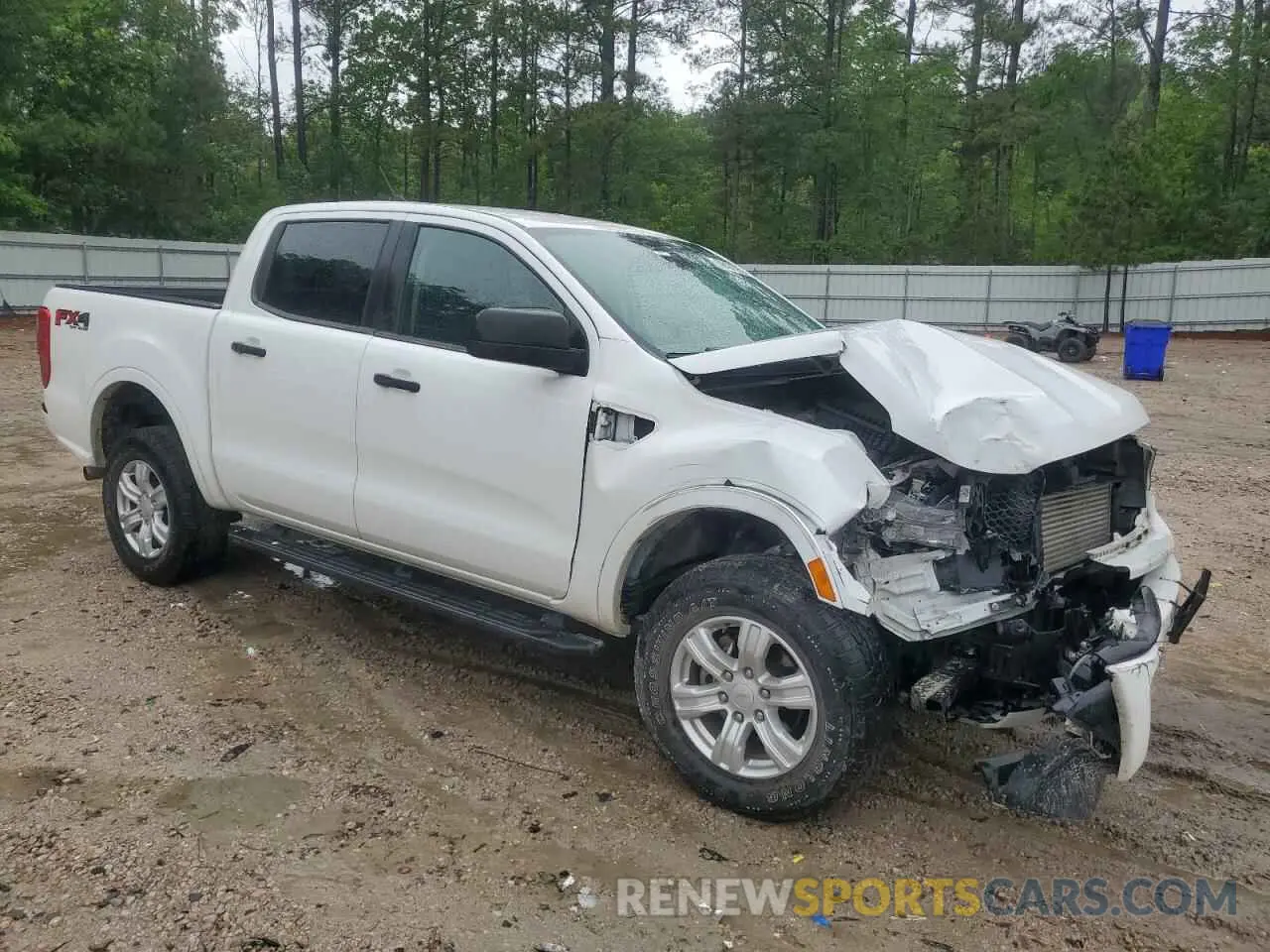 4 fotografías del automóvil dañado 1FTER4FH8KLA51151 FORD RANGER 2019