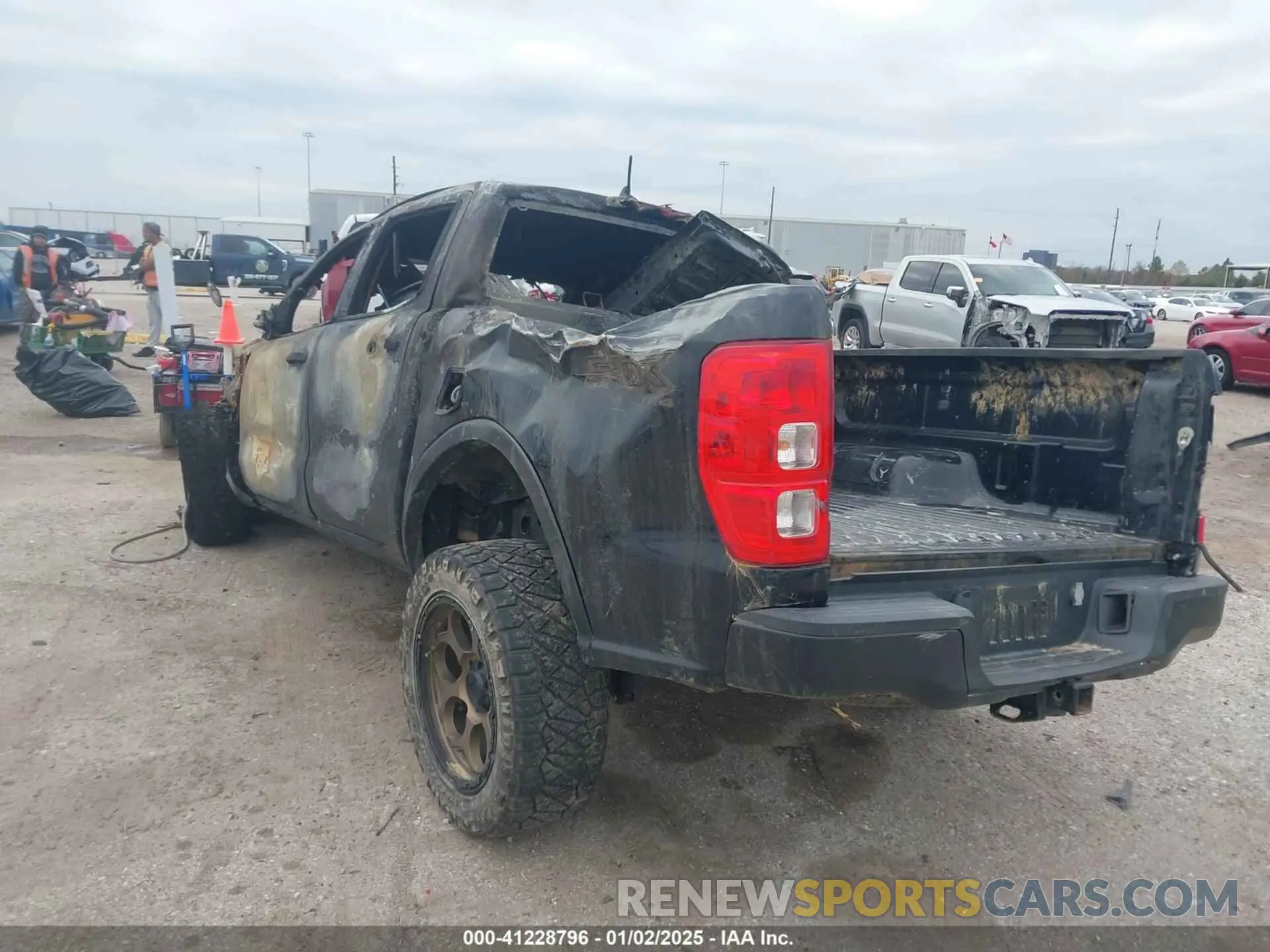 3 fotografías del automóvil dañado 1FTER4FH8KLB21084 FORD RANGER 2019