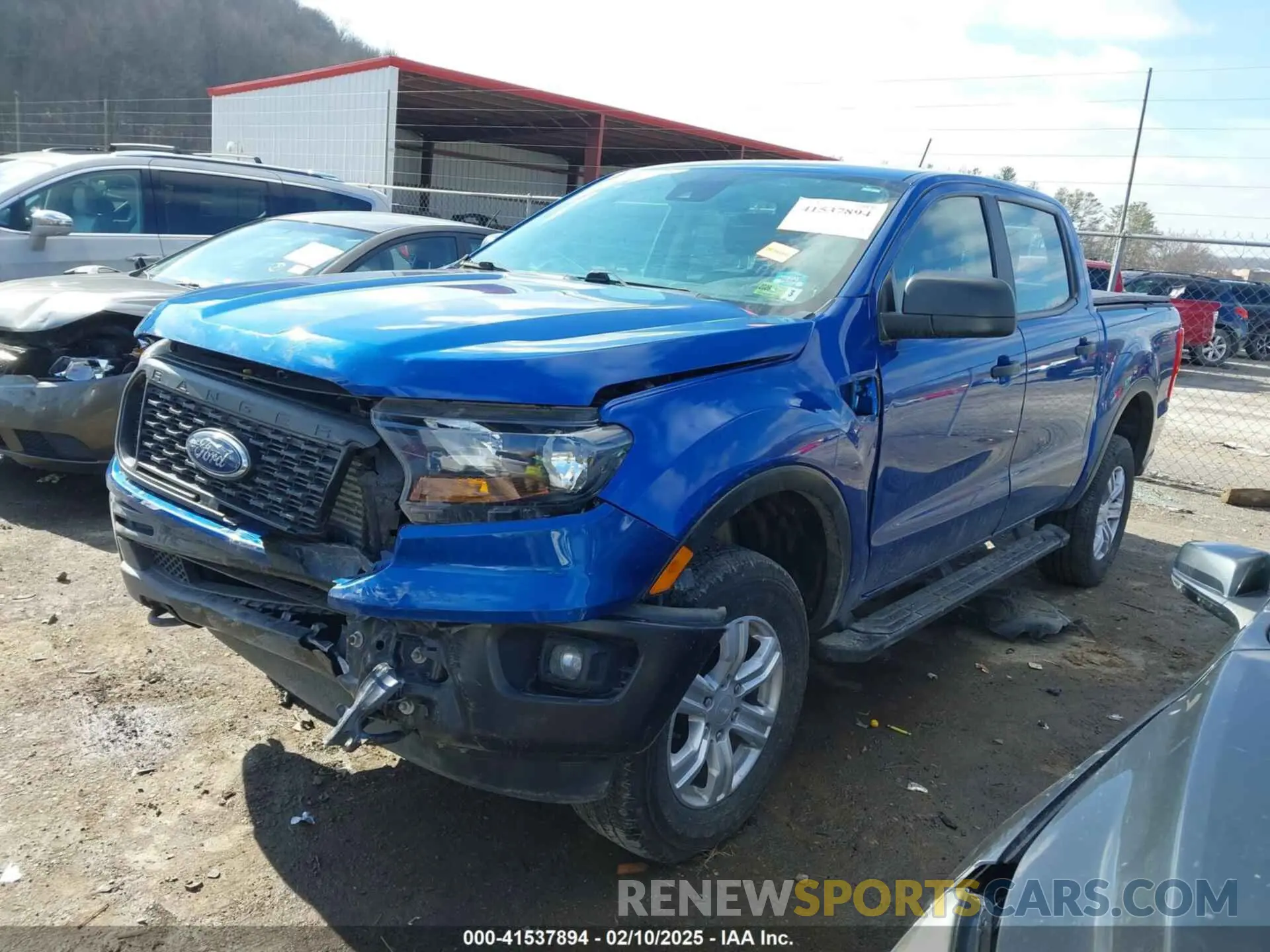 2 fotografías del automóvil dañado 1FTER4FH9KLB20431 FORD RANGER 2019