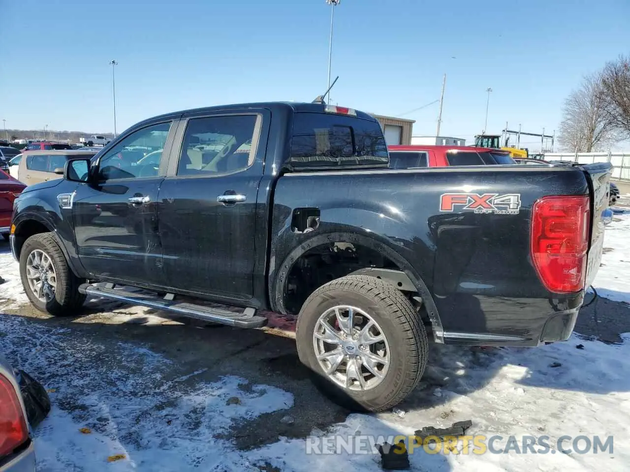 2 fotografías del automóvil dañado 1FTER4FHXKLA26705 FORD RANGER 2019