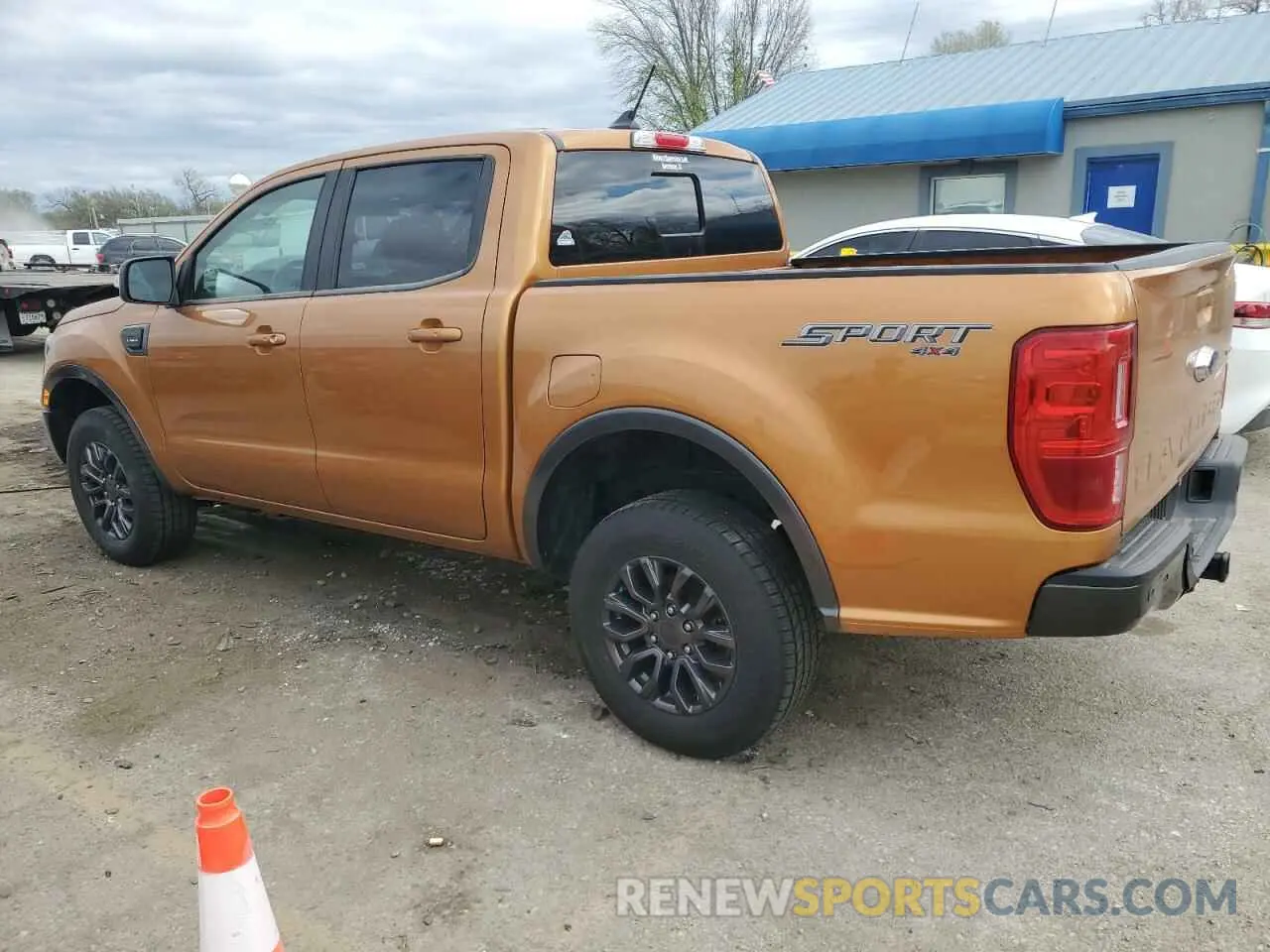 2 fotografías del automóvil dañado 1FTER4FHXKLA27420 FORD RANGER 2019