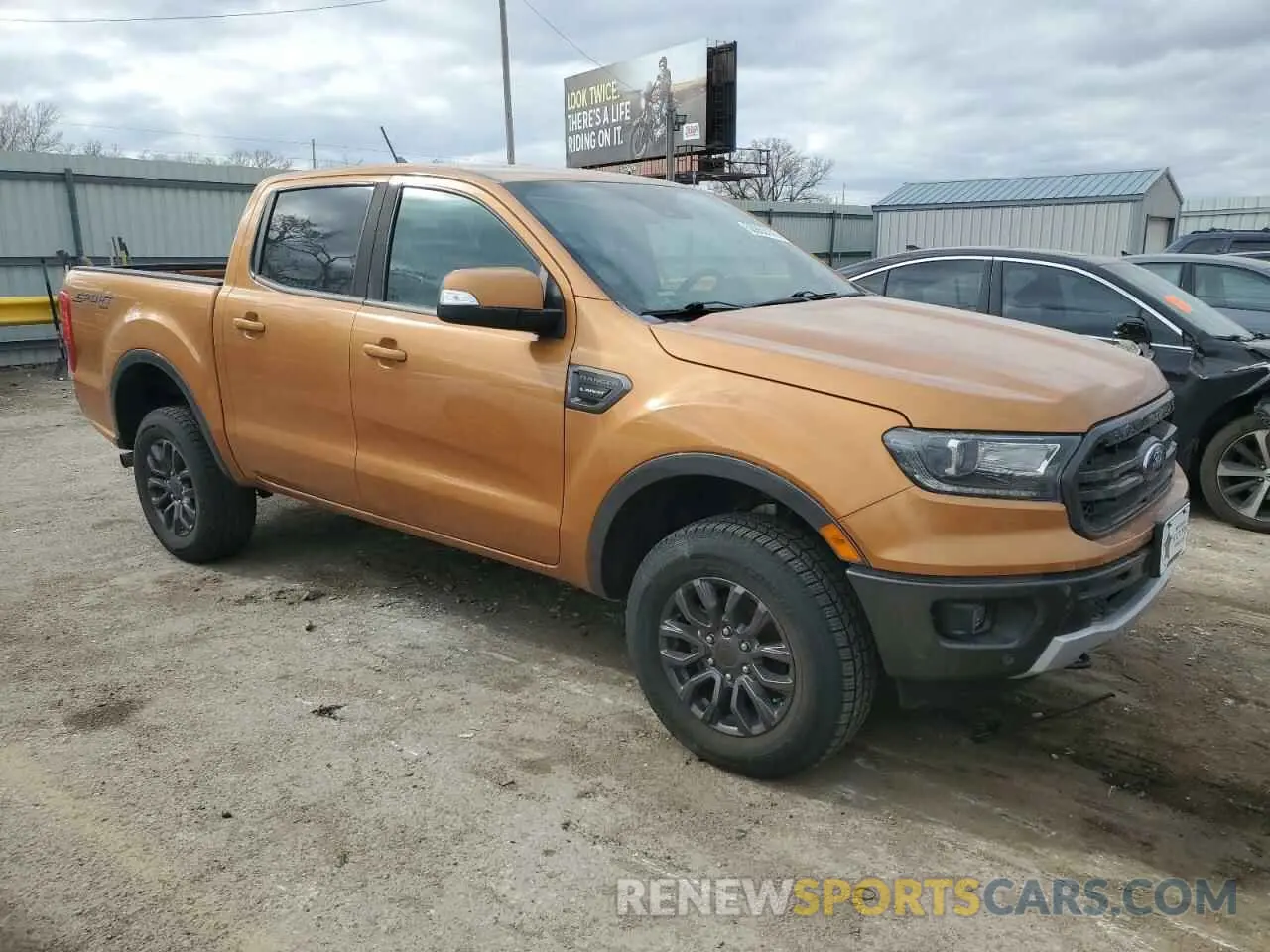 4 fotografías del automóvil dañado 1FTER4FHXKLA27420 FORD RANGER 2019