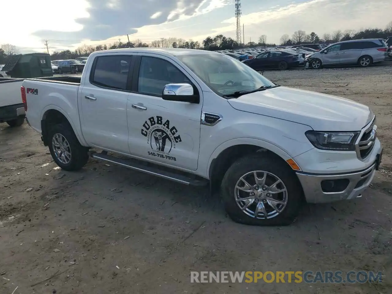 4 fotografías del automóvil dañado 1FTER4FHXKLA44508 FORD RANGER 2019