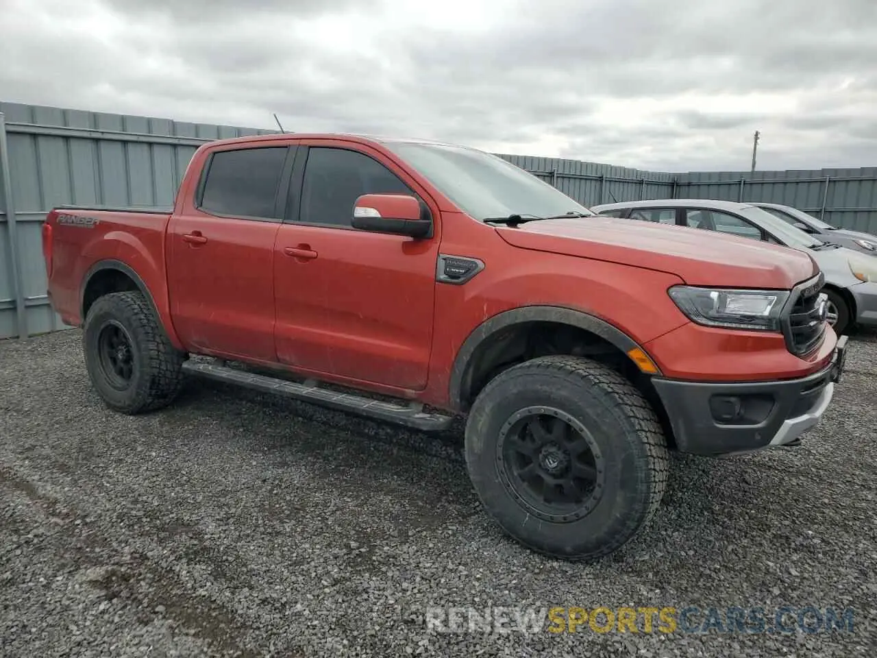 4 fotografías del automóvil dañado 1FTER4FHXKLA60711 FORD RANGER 2019