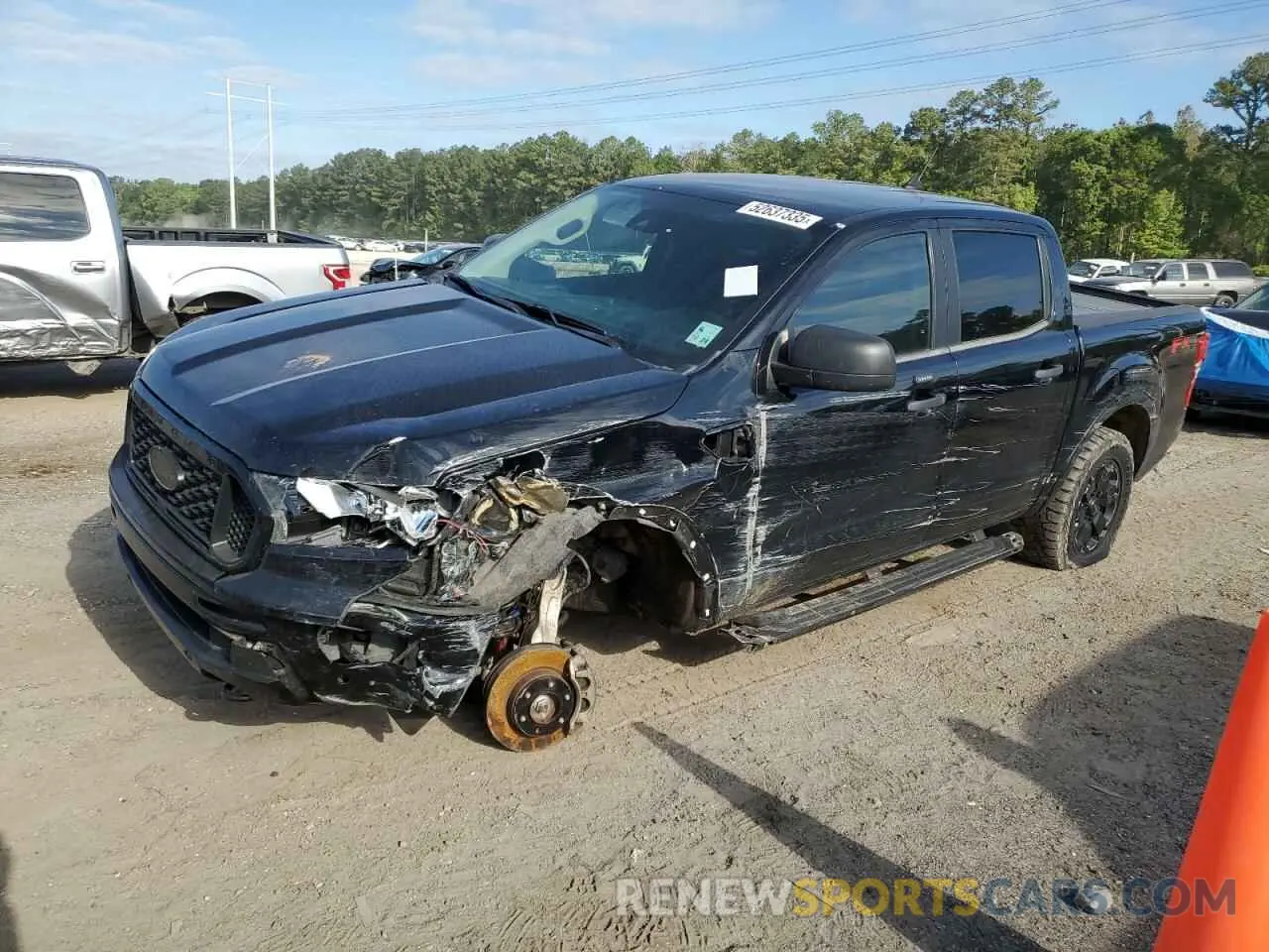 1 fotografías del automóvil dañado 1FTER4FHXKLA63379 FORD RANGER 2019