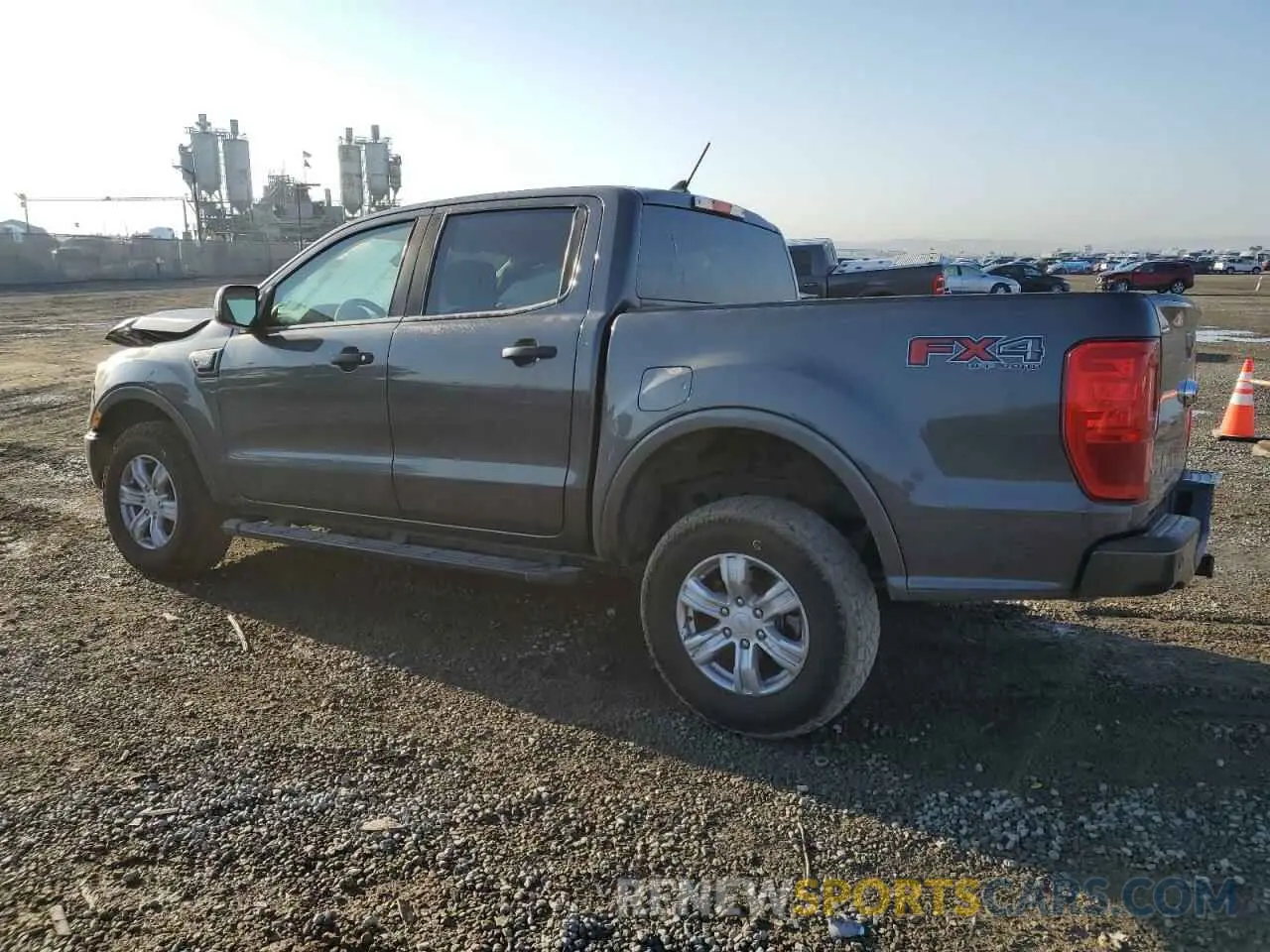 2 fotografías del automóvil dañado 1FTER4FHXKLA90436 FORD RANGER 2019