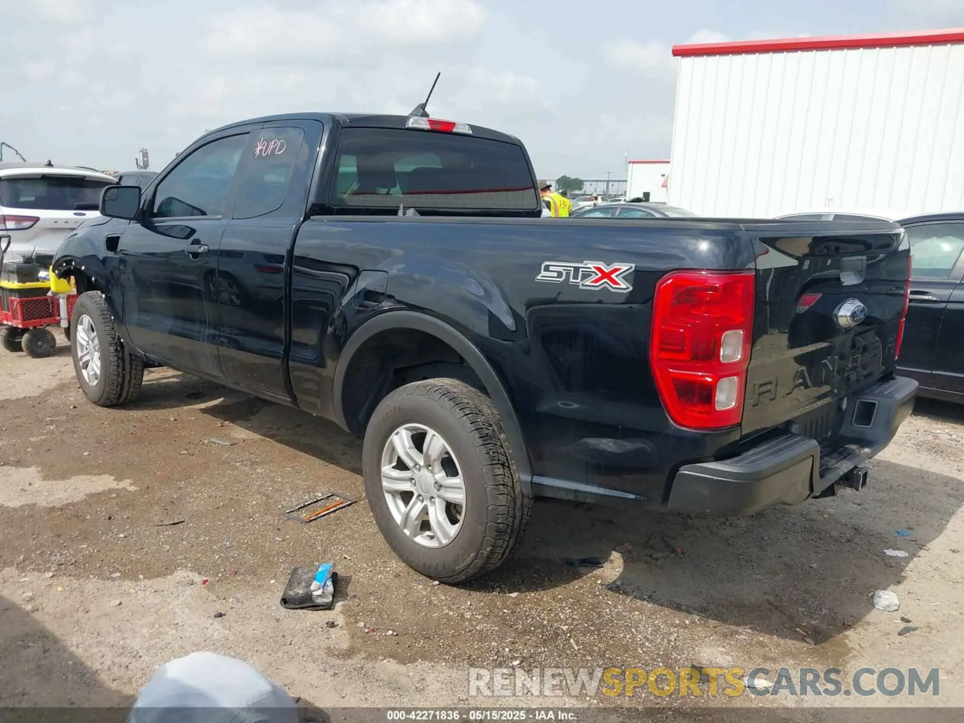3 fotografías del automóvil dañado 1FTER1EH1LLA93047 FORD RANGER 2020
