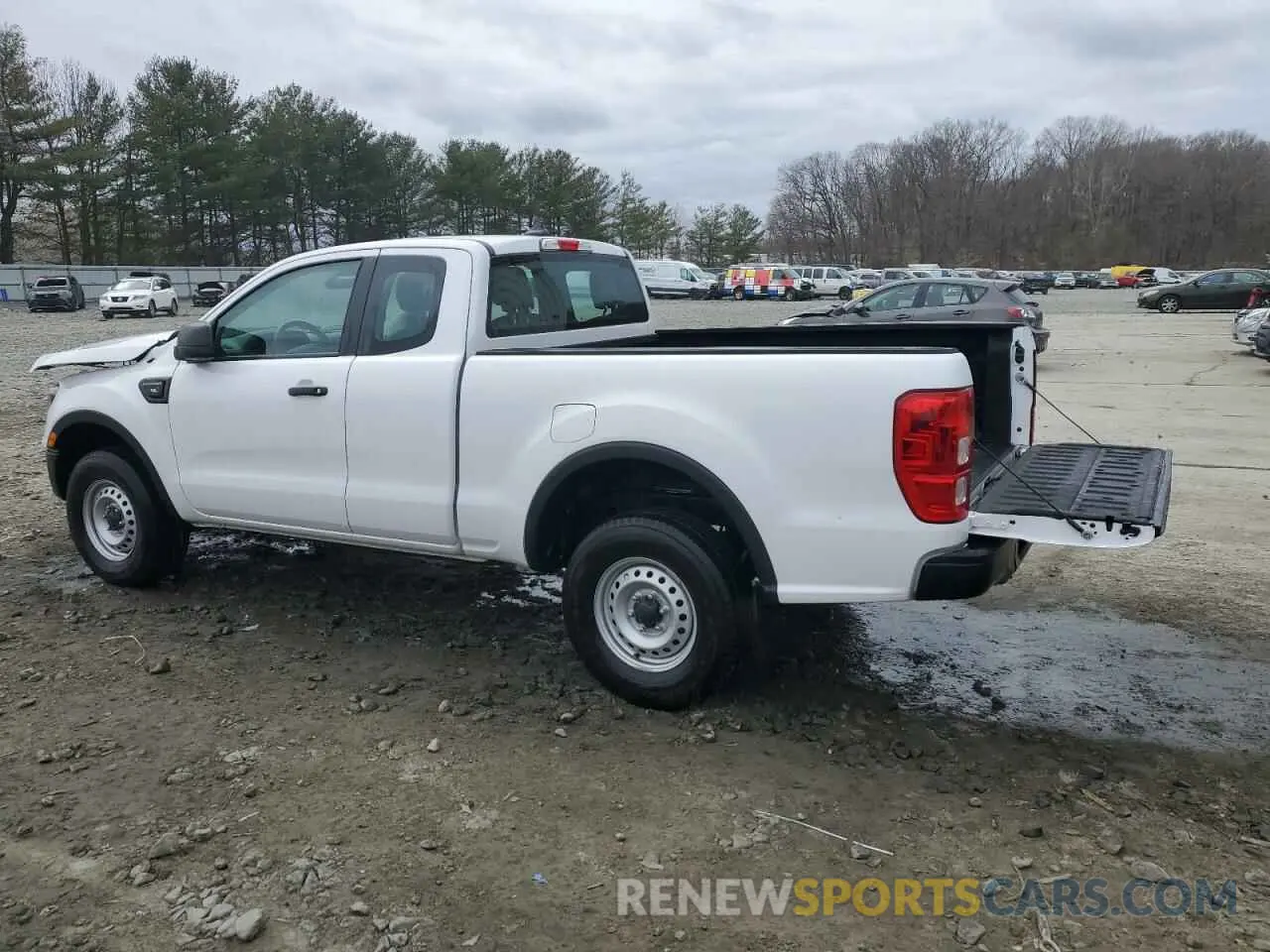 2 fotografías del automóvil dañado 1FTER1EH7LLA78326 FORD RANGER 2020