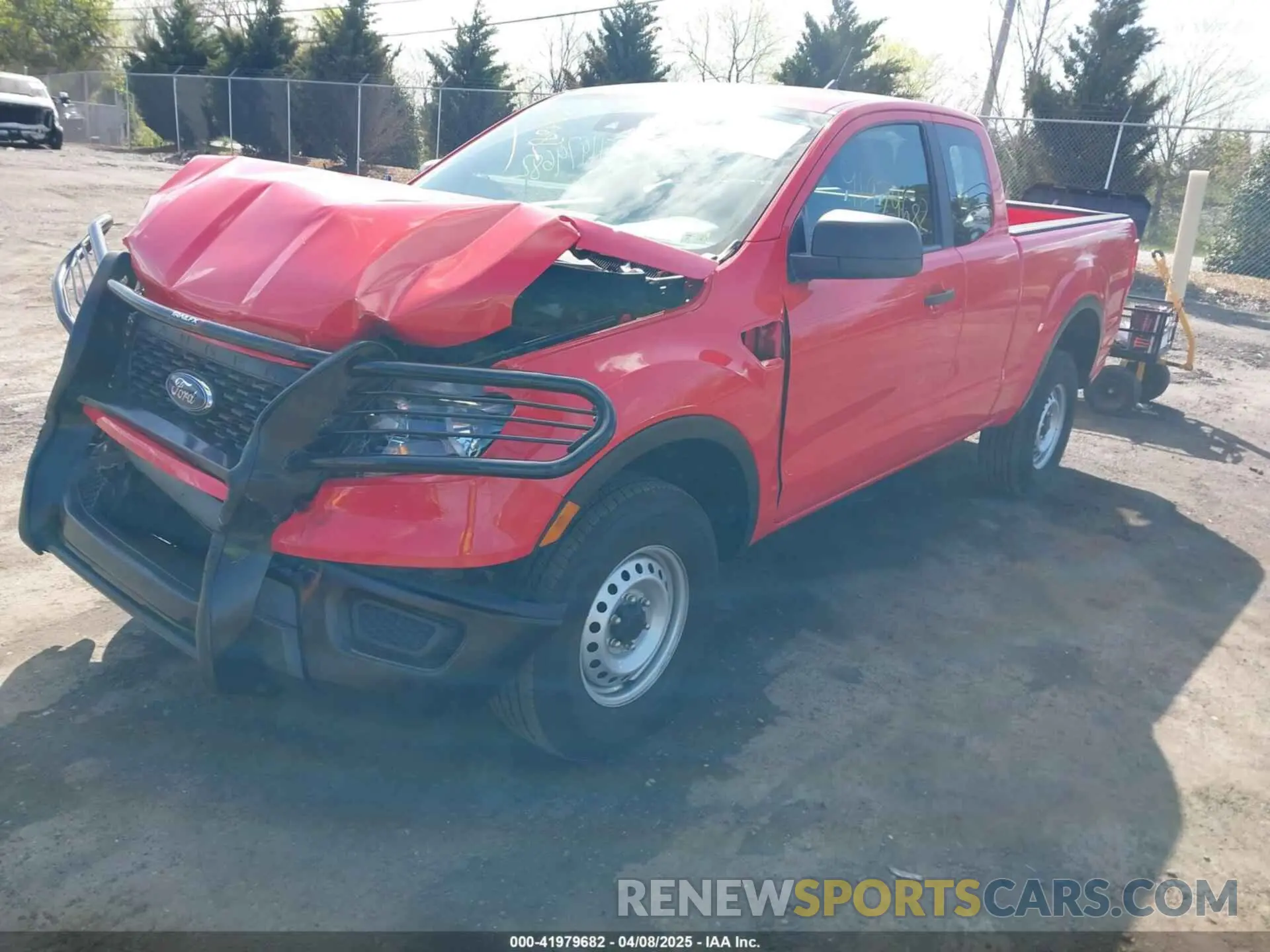 2 fotografías del automóvil dañado 1FTER1EH9LLA51502 FORD RANGER 2020
