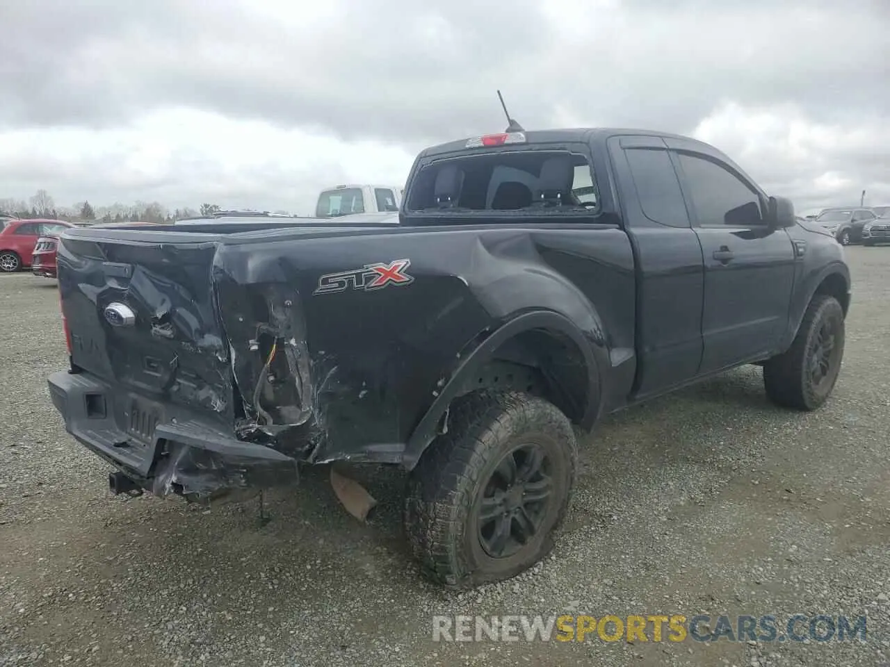 3 fotografías del automóvil dañado 1FTER1EHXLLA11946 FORD RANGER 2020