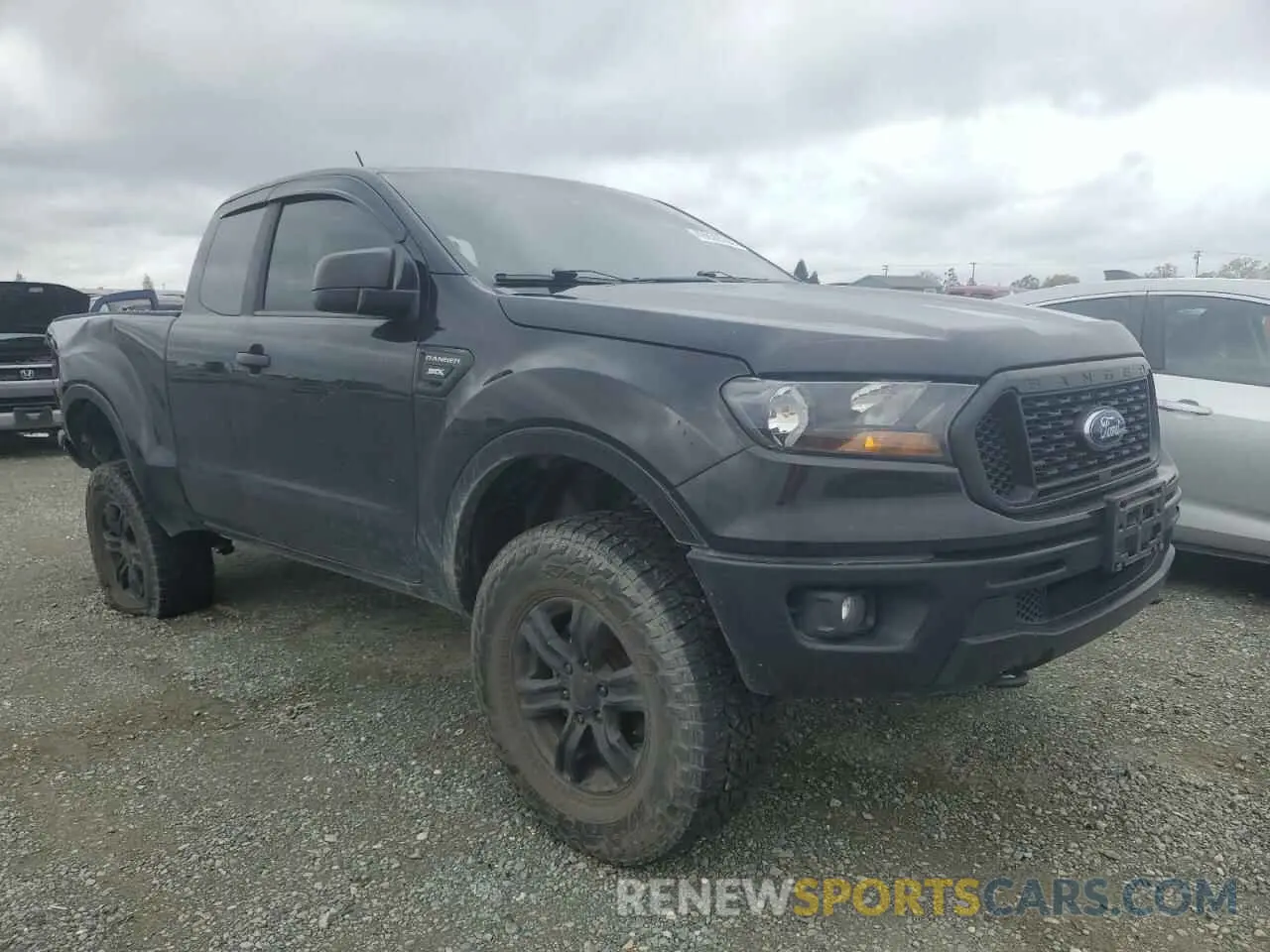 4 fotografías del automóvil dañado 1FTER1EHXLLA11946 FORD RANGER 2020