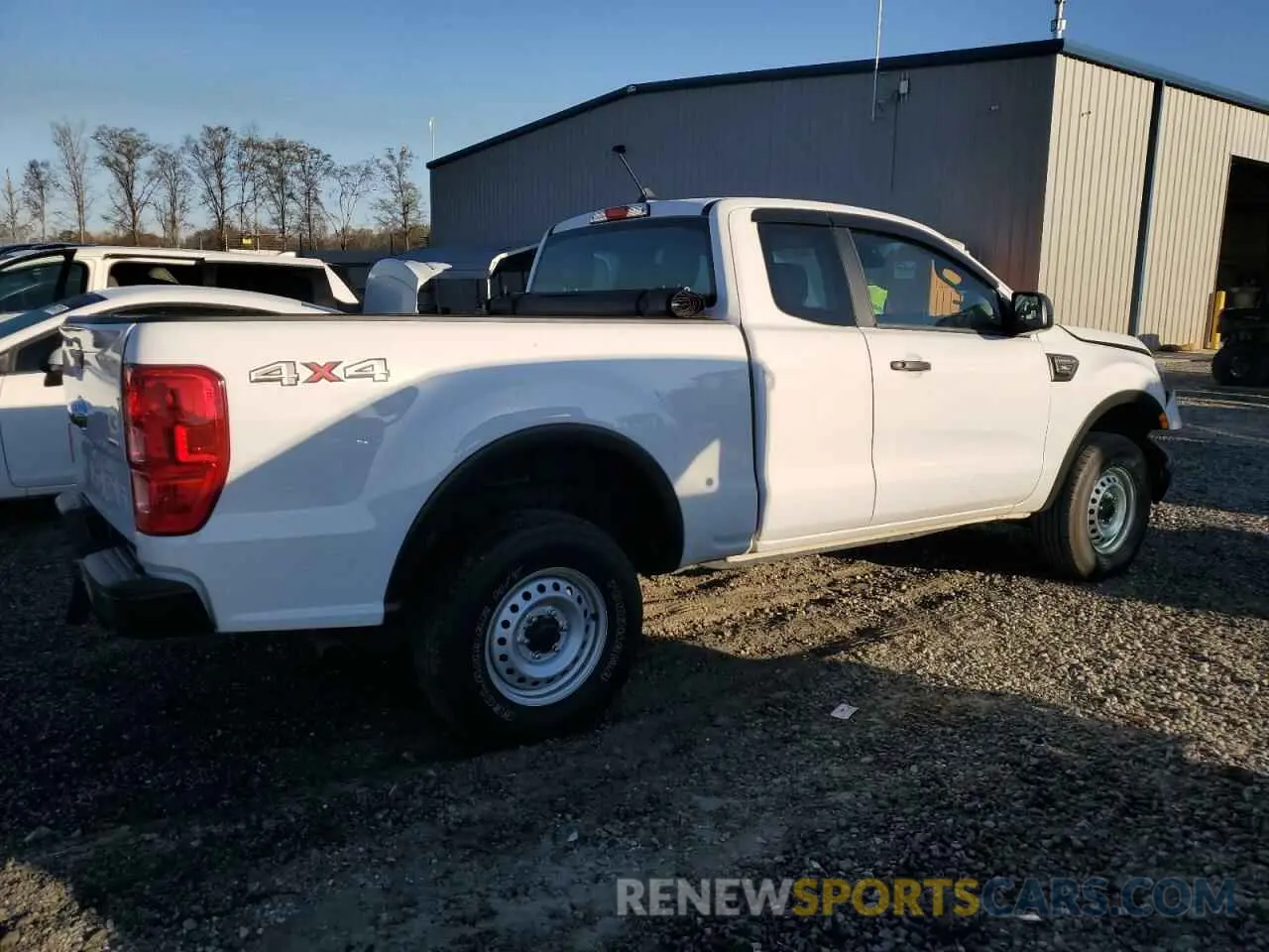 3 fotografías del automóvil dañado 1FTER1FH4LLA44004 FORD RANGER 2020