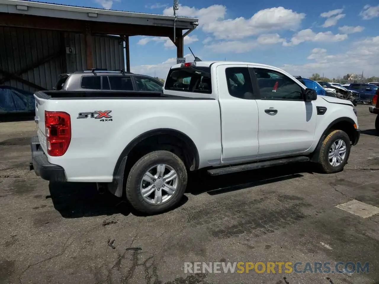 3 fotografías del automóvil dañado 1FTER1FH7LLA08727 FORD RANGER 2020